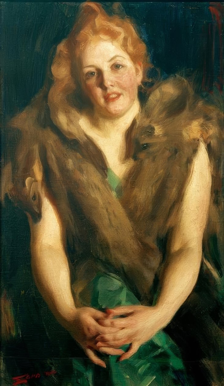 Smět od Anders Leonard Zorn