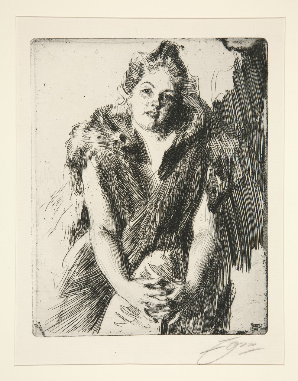 Maja von Heijne od Anders Zorn