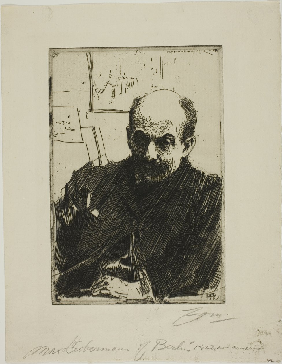 Max Lieberman od Anders Leonard Zorn