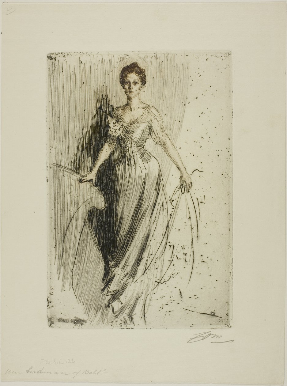 slečno Lurmanová od Anders Leonard Zorn