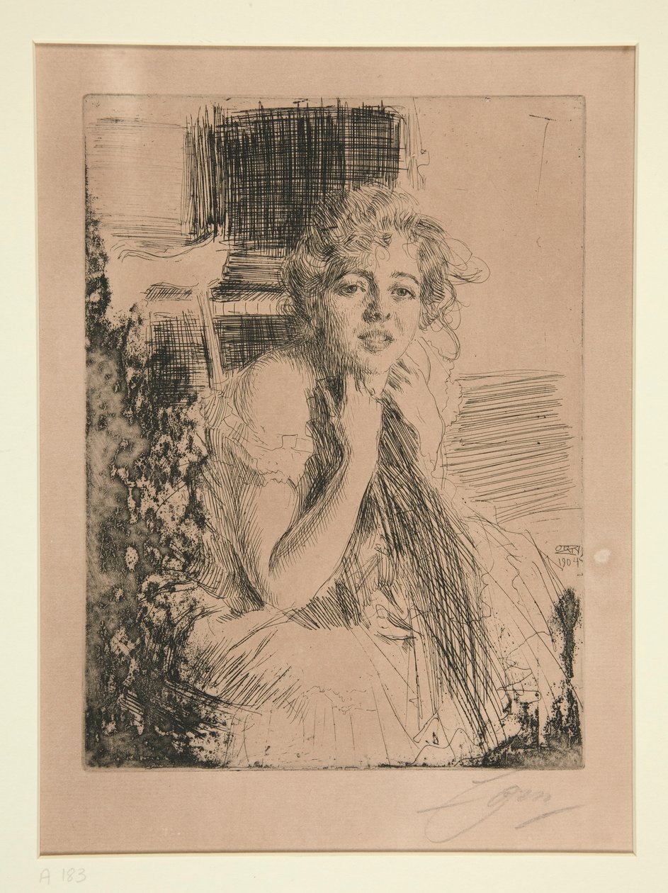 Slečna. Emma Rasmussenová od Anders Leonard Zorn