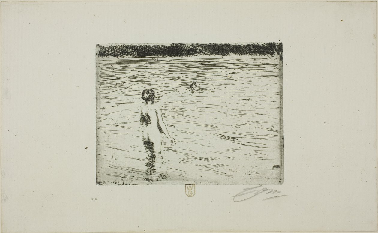Matka koupání od Anders Leonard Zorn