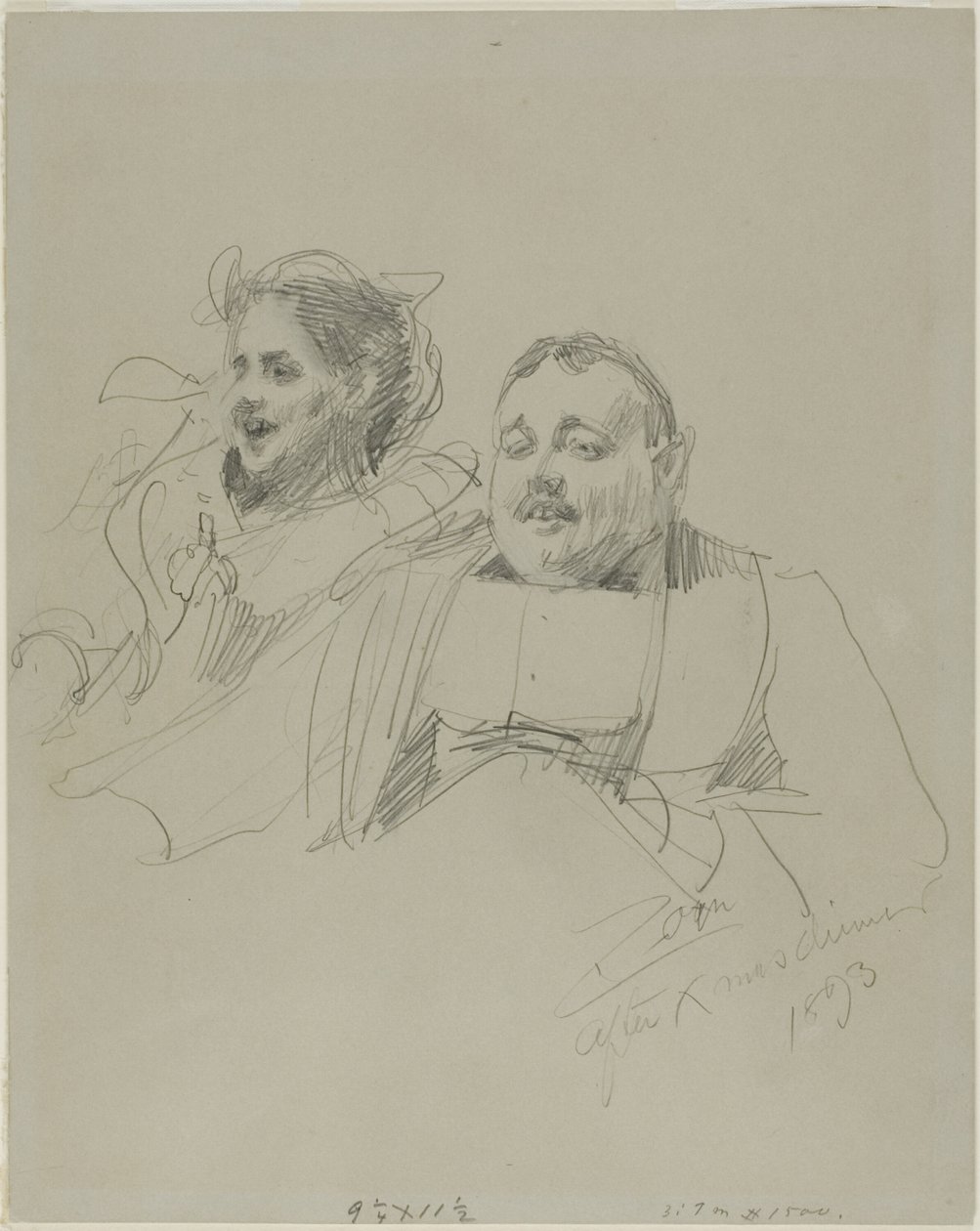 Pan a paní Raymond Johnsonovi od Anders Leonard Zorn