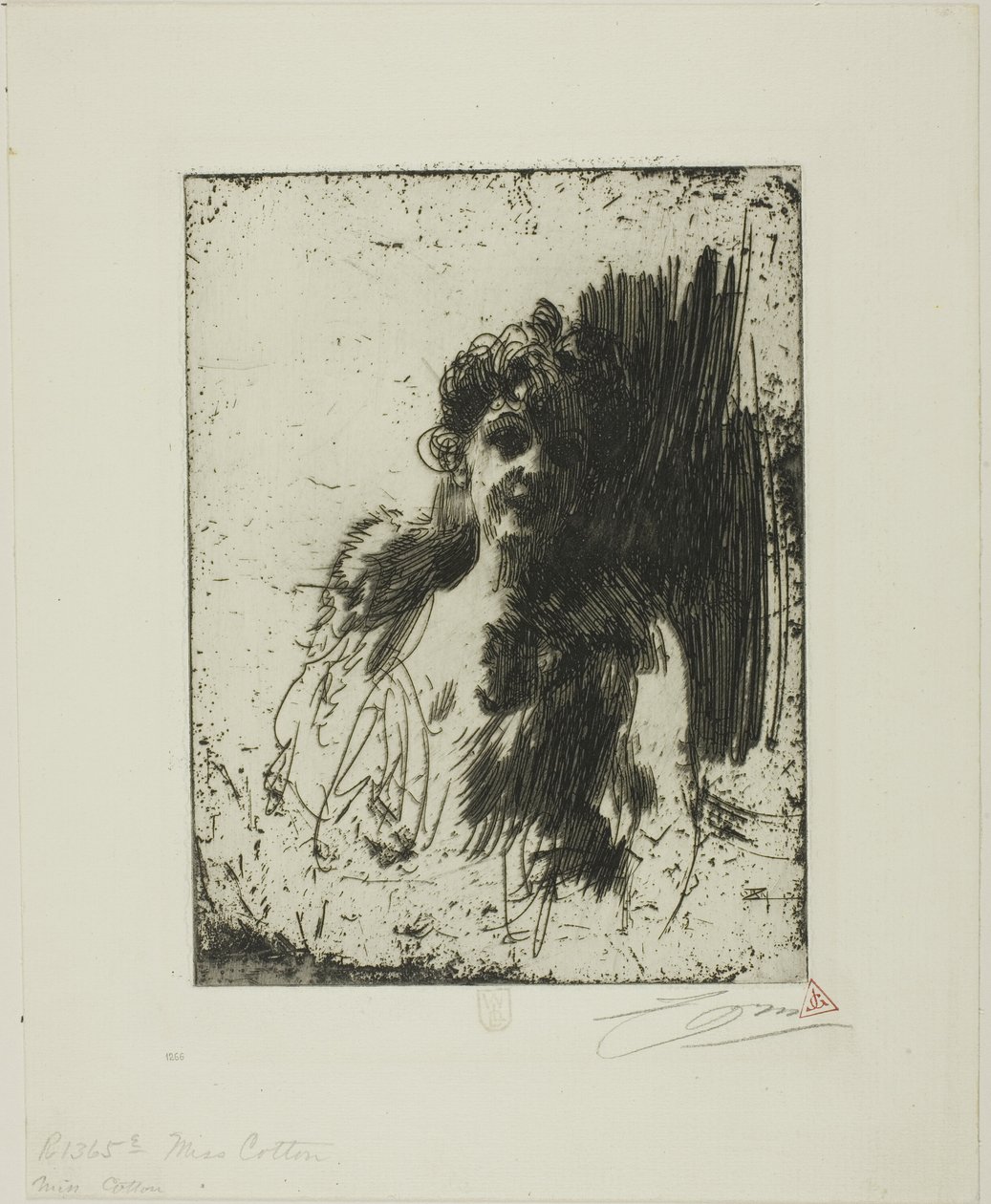 Paní Cottonová II od Anders Leonard Zorn