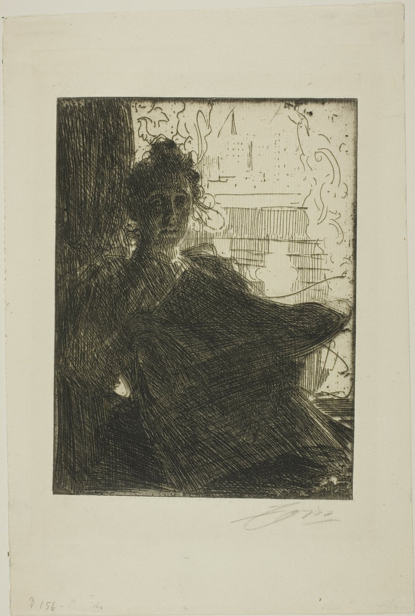 paní Emma Zorn od Anders Leonard Zorn