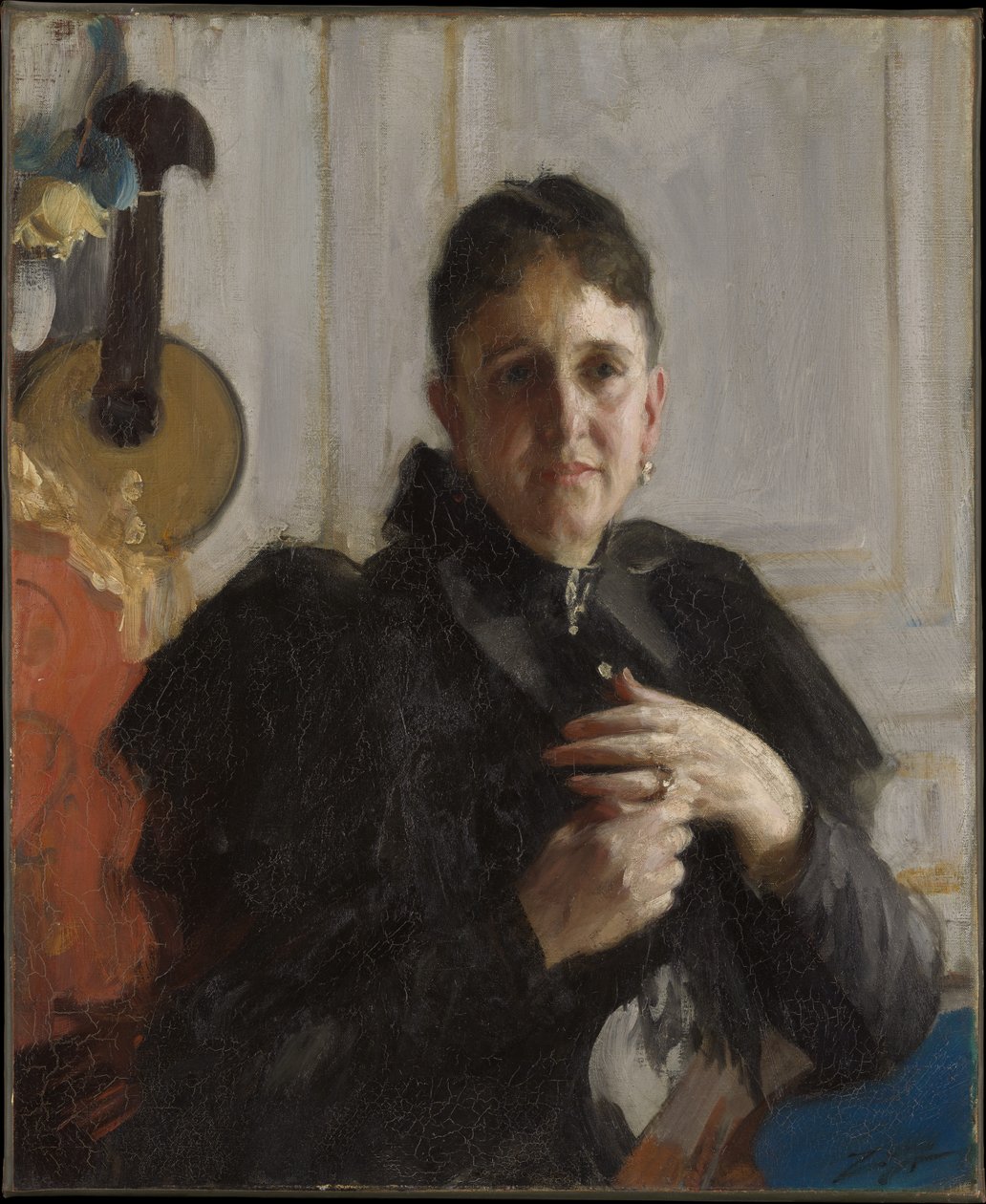 Paní John Crosby Brownová (Mary Elizabeth Adams, 1842-1918) od Anders Zorn