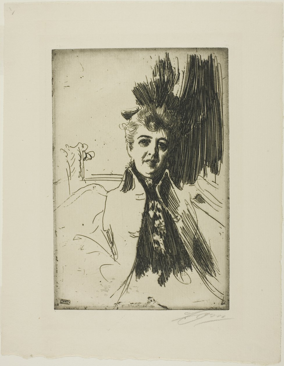 paní Potterová Palmerová od Anders Leonard Zorn