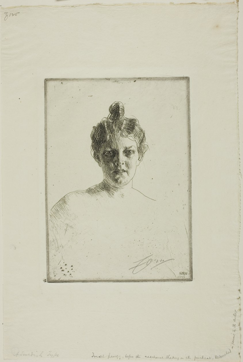 paní Runebergová od Anders Leonard Zorn