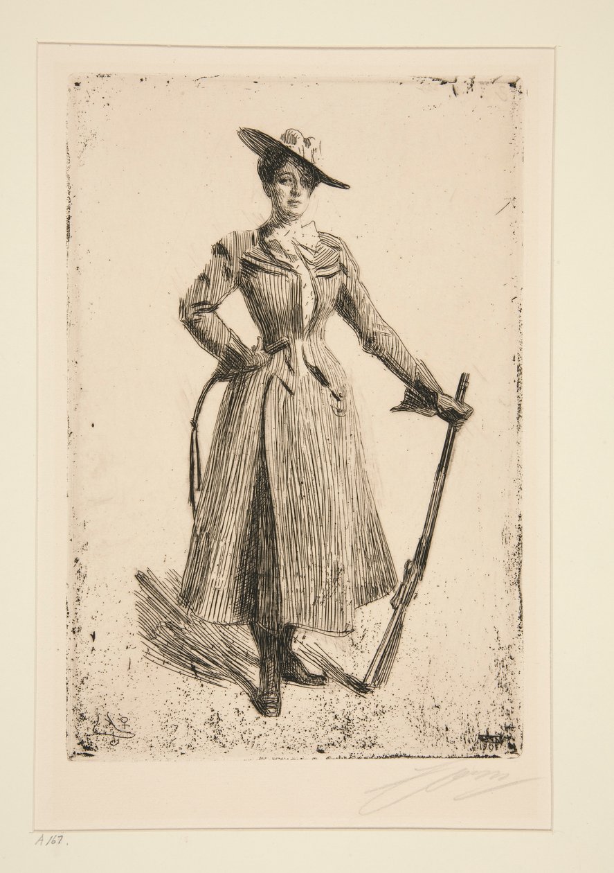 paní Thompson Setonová od Anders Leonard Zorn