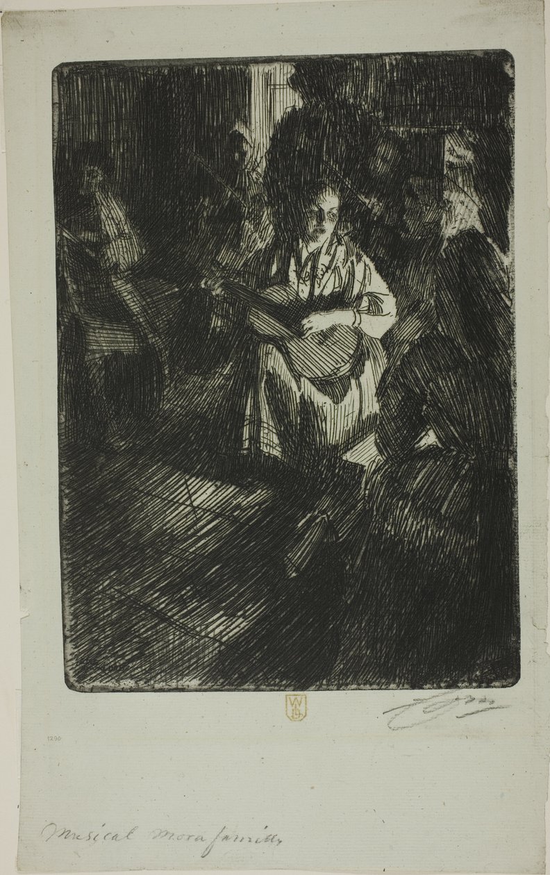 Rodinná hudba od Anders Leonard Zorn