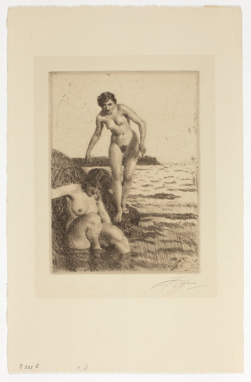 Na ostrově Hemsö od Anders Zorn