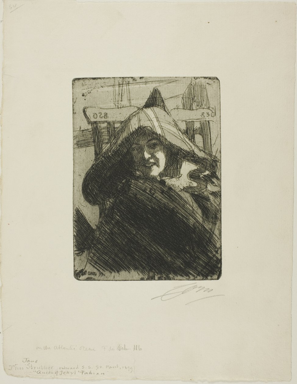 Na Atlantiku od Anders Leonard Zorn
