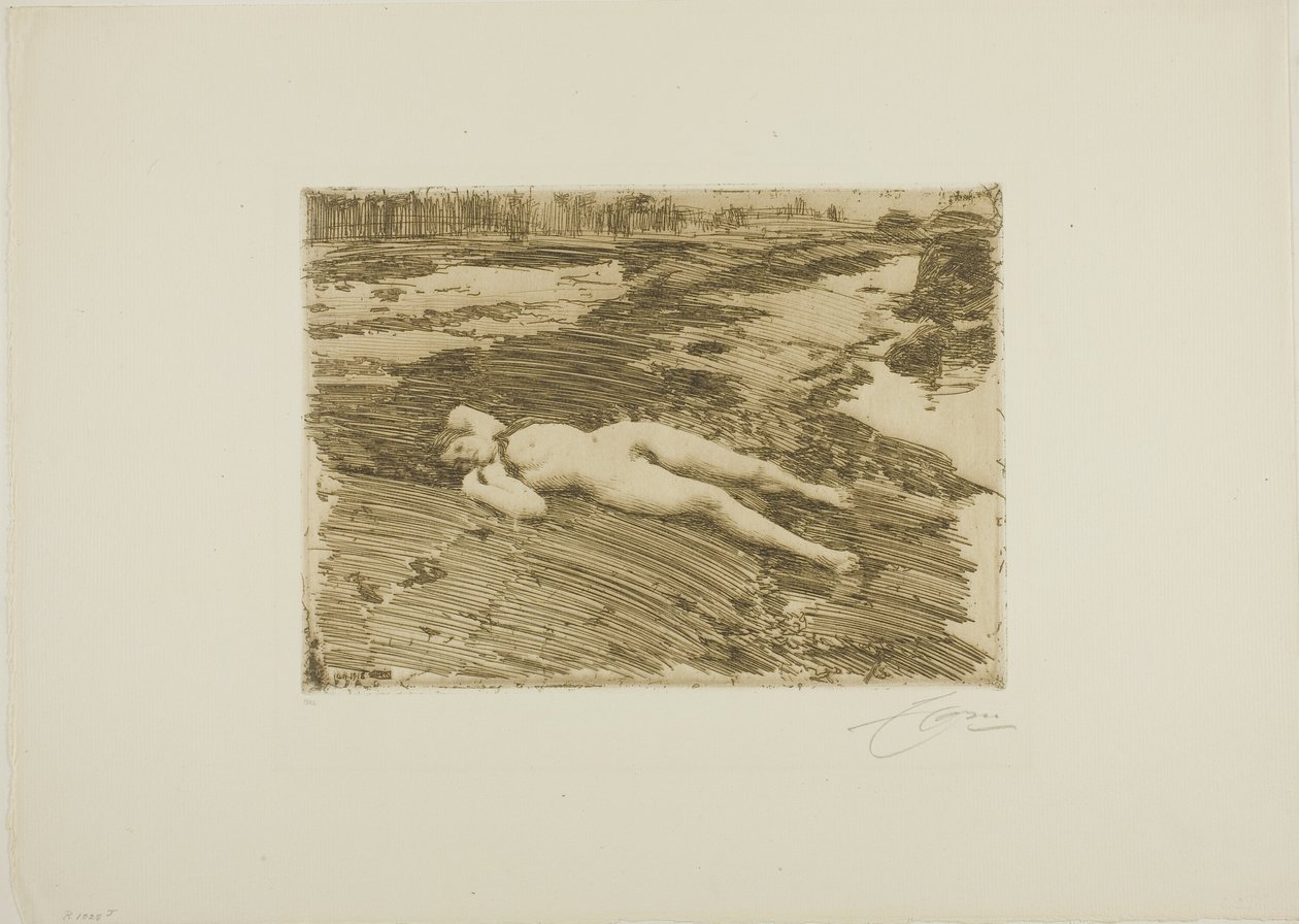Na píscích od Anders Leonard Zorn
