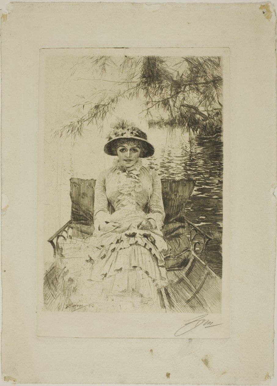 Na Temži od Anders Leonard Zorn