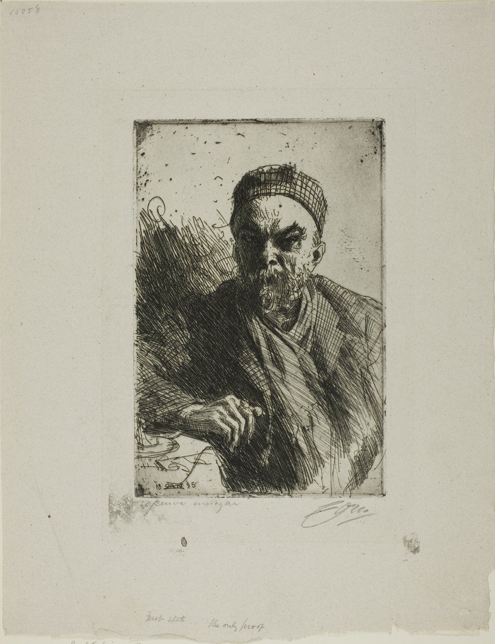 Pavel Verlaine II od Anders Leonard Zorn