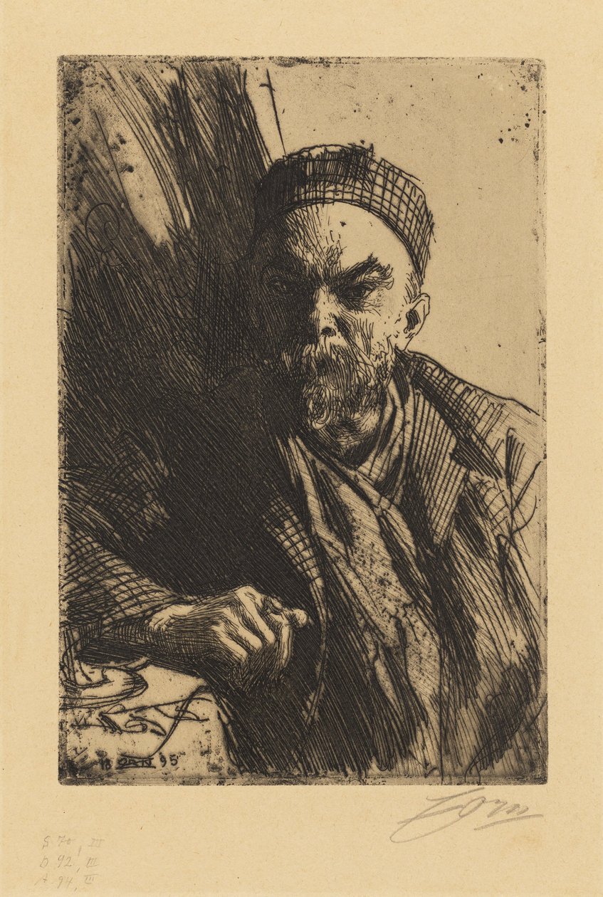 Paul Verlaine II od Anders Zorn