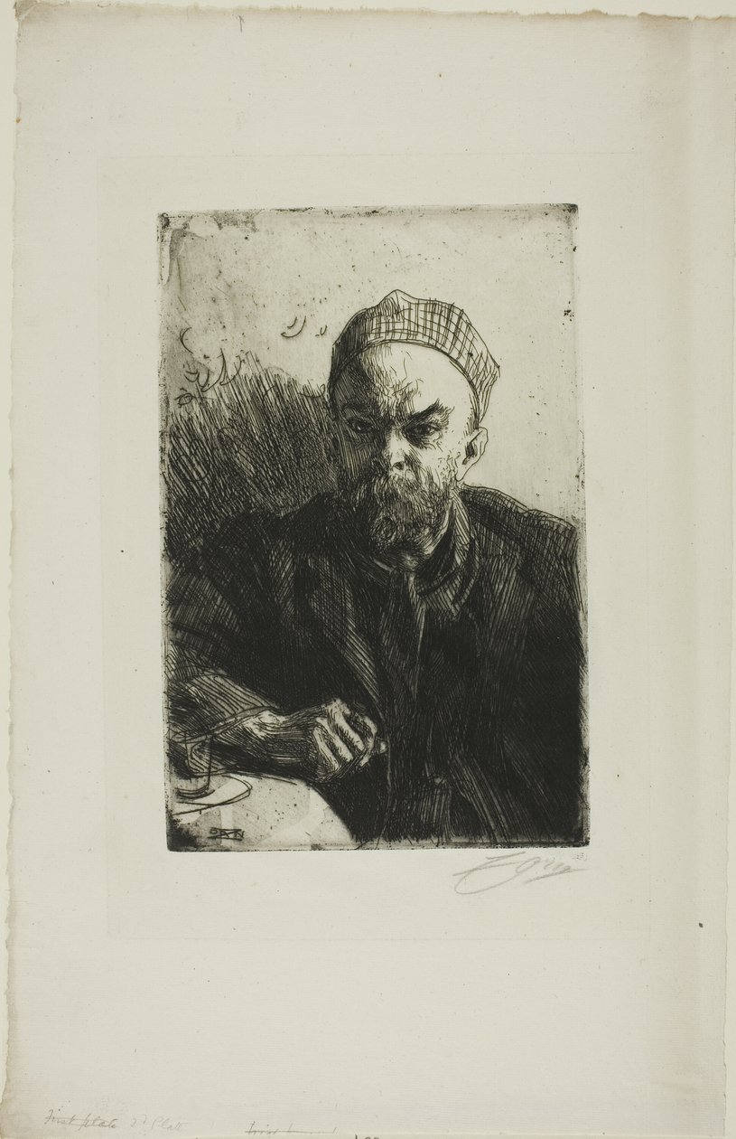 Paul Verlaine I od Anders Leonard Zorn