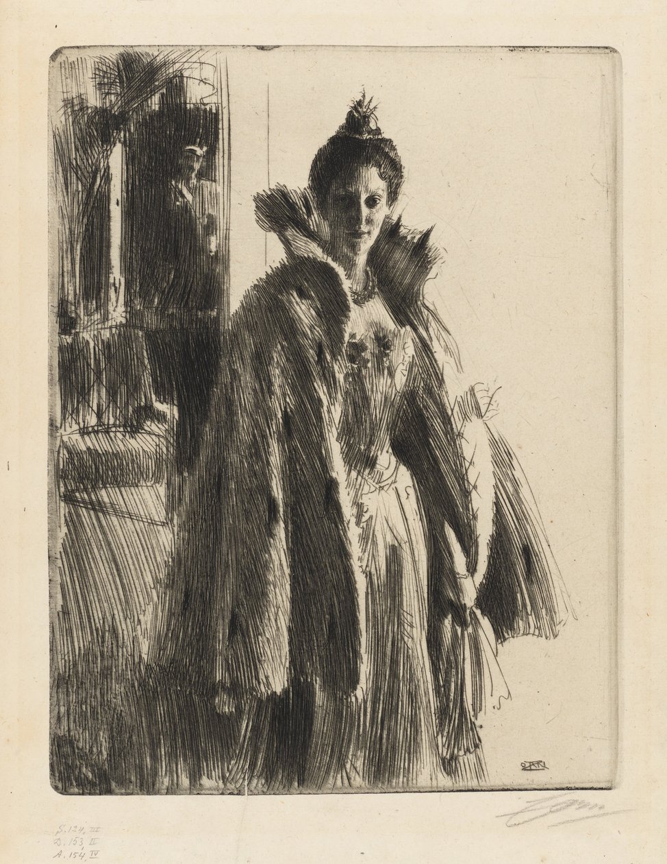 Princezna Ingeborg od Anders Zorn