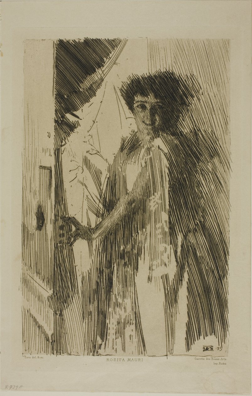 Rosita Mauriová od Anders Leonard Zorn