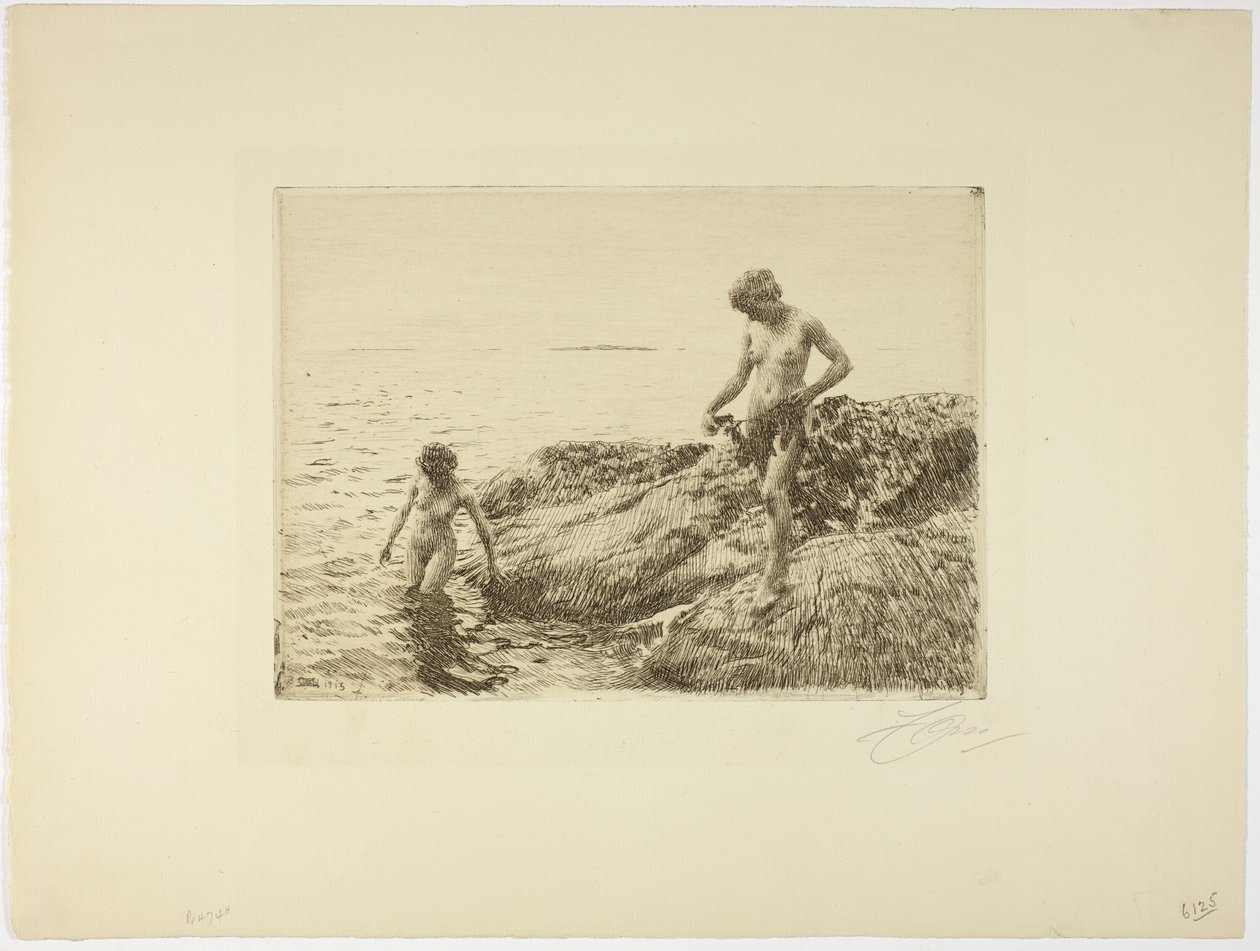 Seaward Skerries od Anders Leonard Zorn