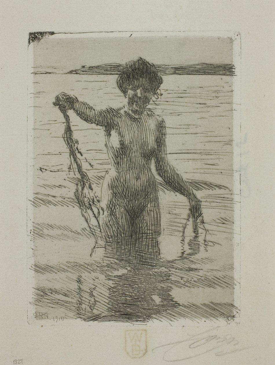 Mořská řasa od Anders Leonard Zorn