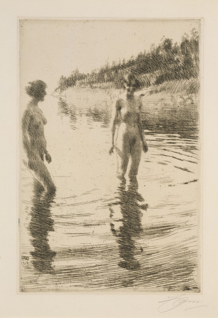 Mělká voda od Anders Zorn