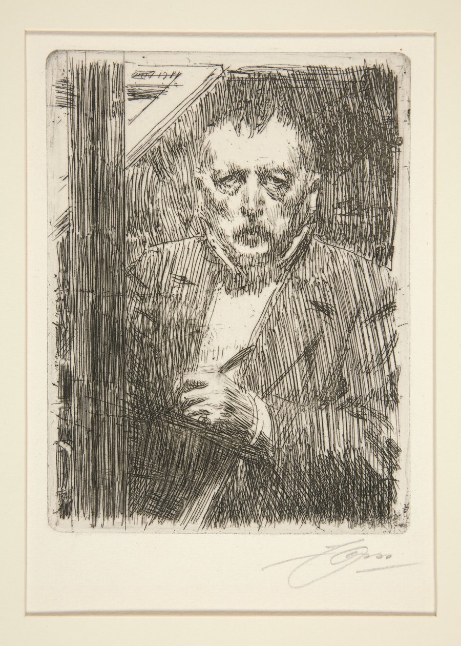 Autoportrét od Anders Zorn