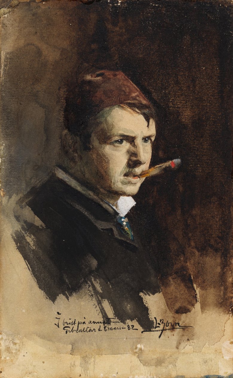 Autoportrét od Anders Zorn