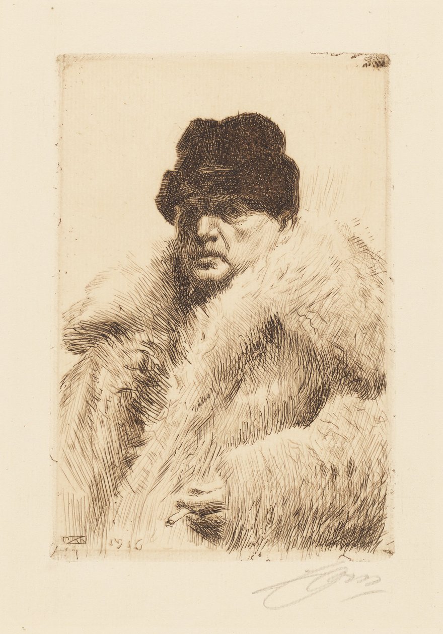 Autoportrét od Anders Zorn