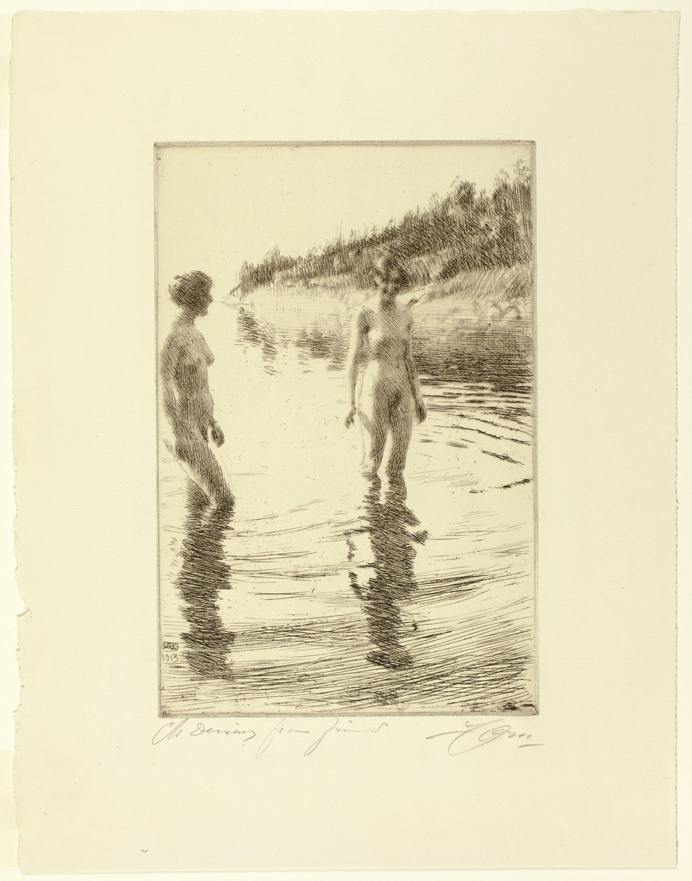 Mělký od Anders Leonard Zorn