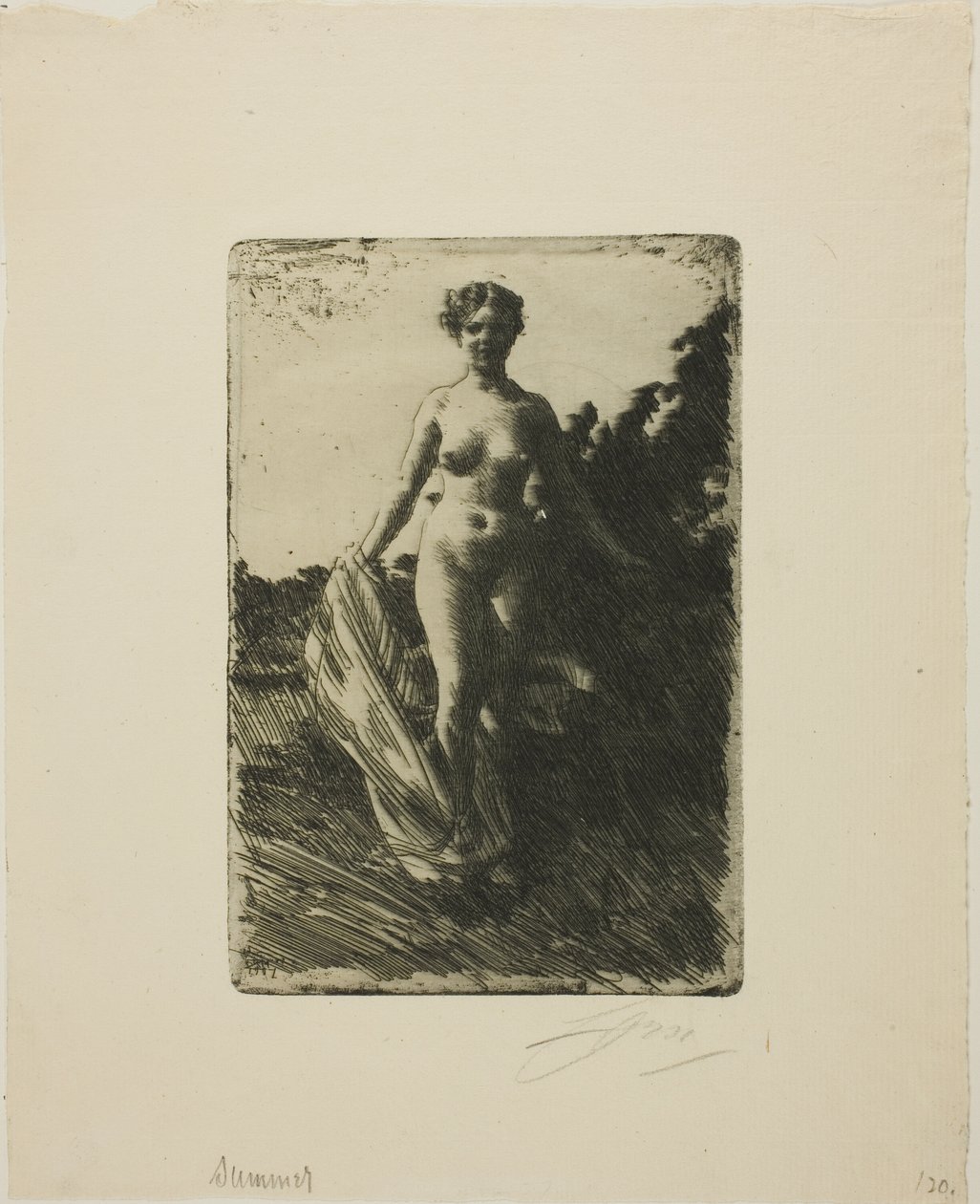 Léto od Anders Leonard Zorn