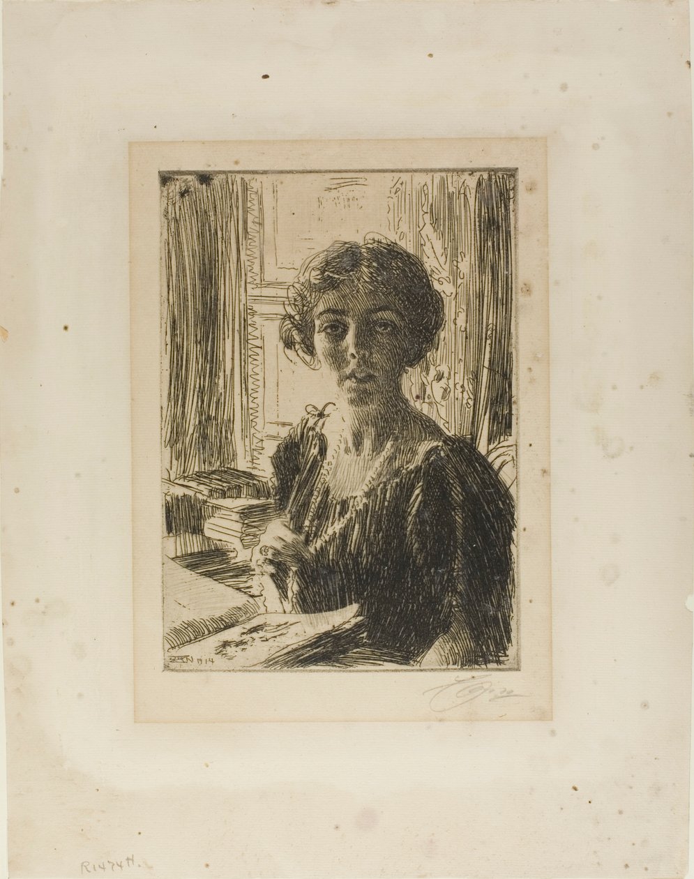 Korunní princezna Margaret Švédská od Anders Leonard Zorn