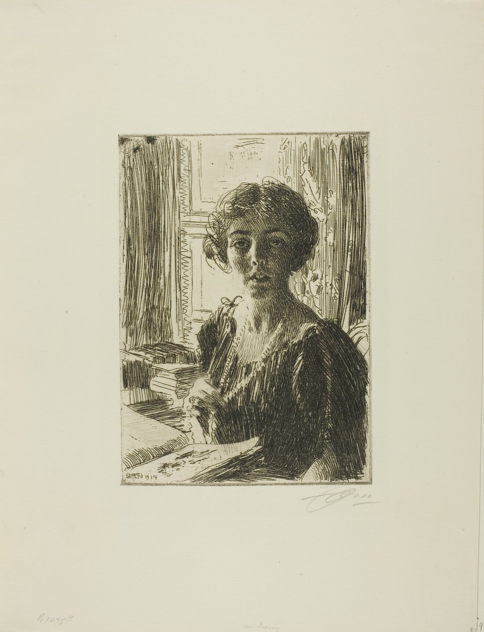 Korunní princezna Margaret Švédská od Anders Leonard Zorn