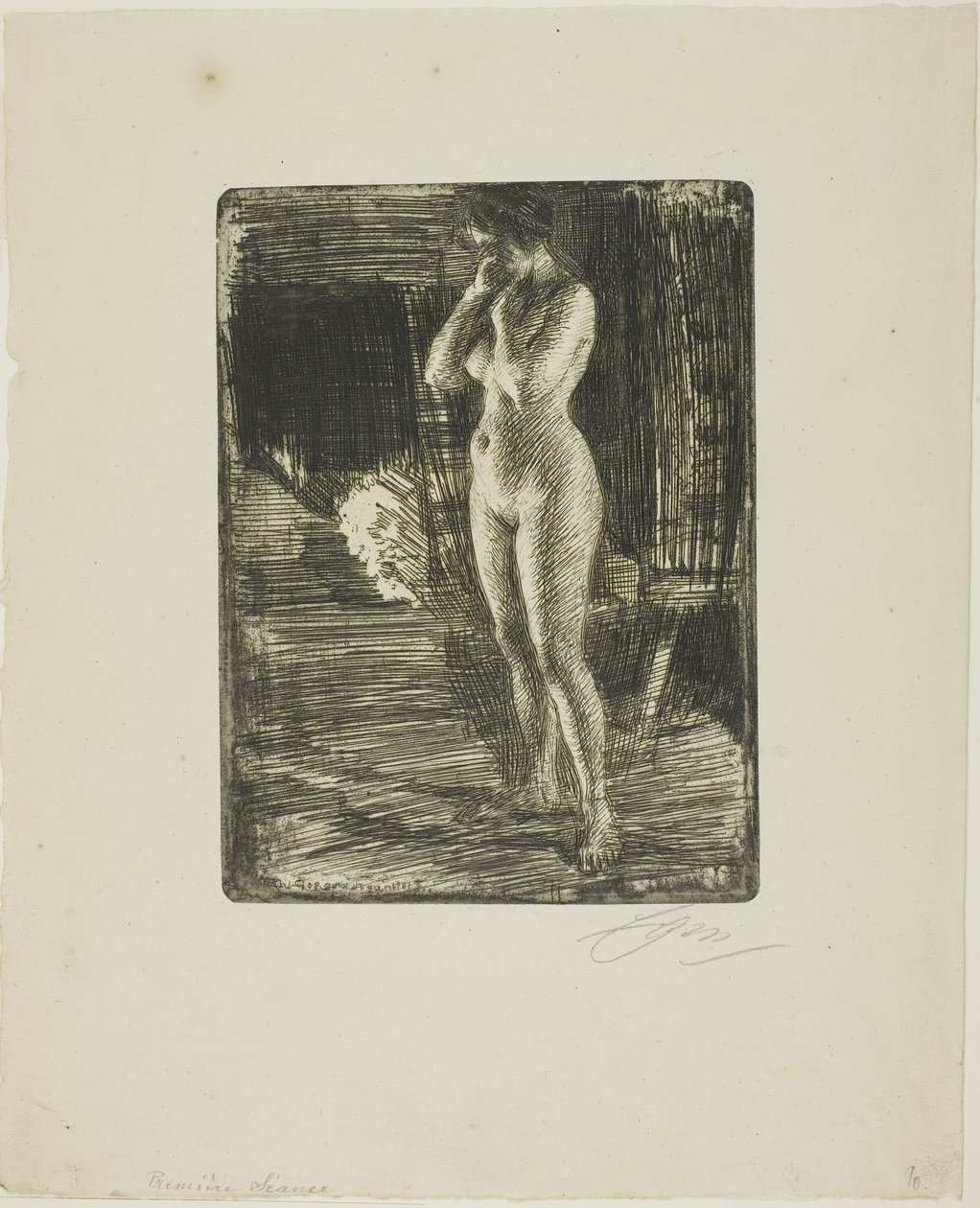 První póza od Anders Leonard Zorn