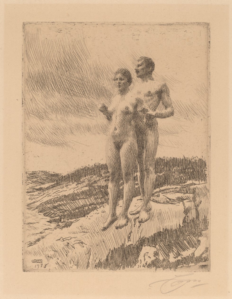 Dva od Anders Leonard Zorn