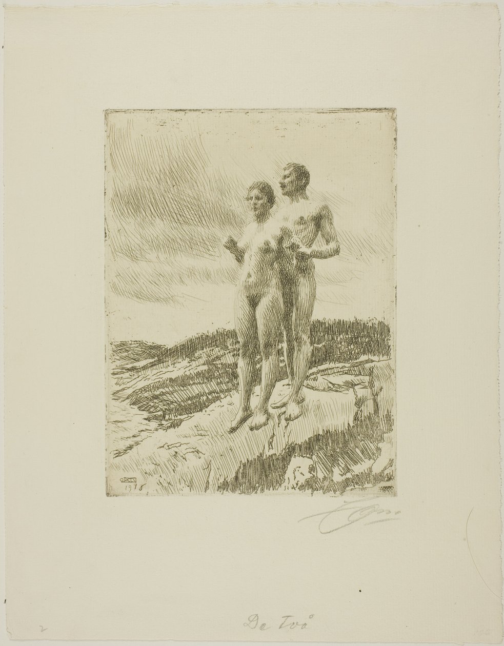 Dva od Anders Leonard Zorn