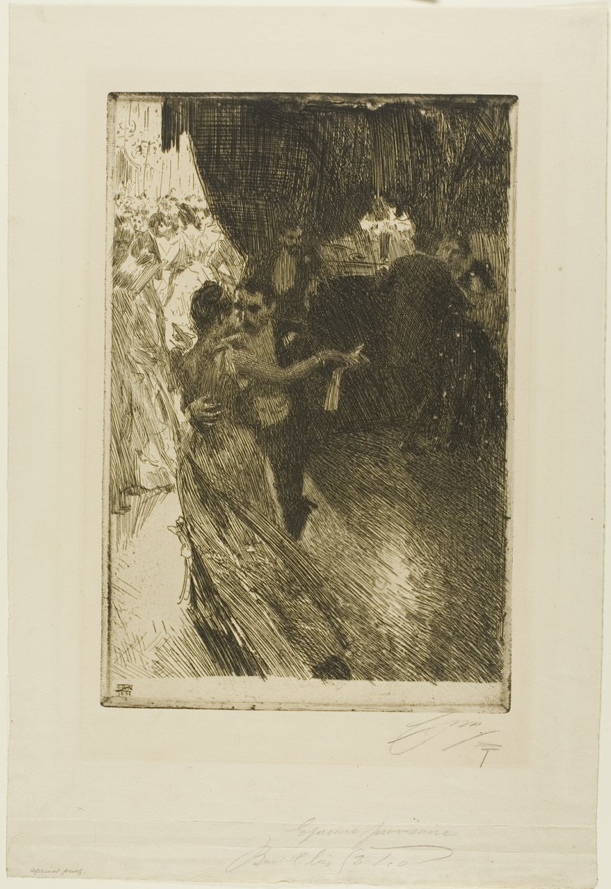 Valčík od Anders Leonard Zorn