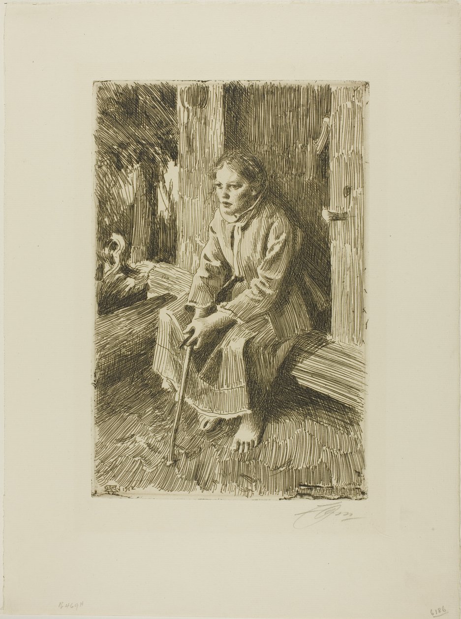 Na val od Anders Leonard Zorn