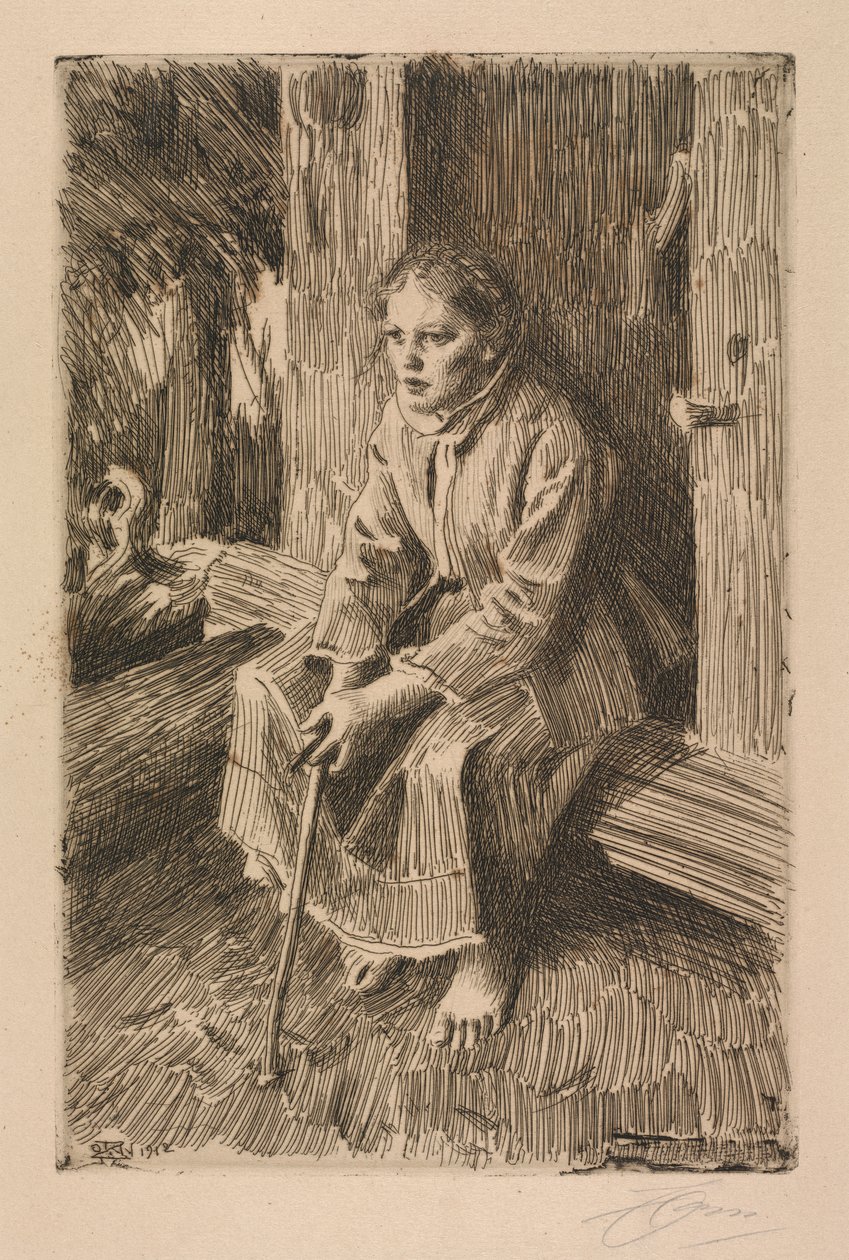Na val od Anders Leonard Zorn