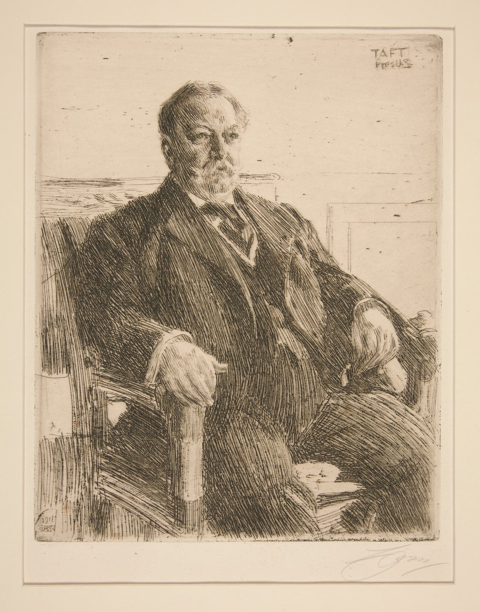 William Howard Taft od Anders Zorn