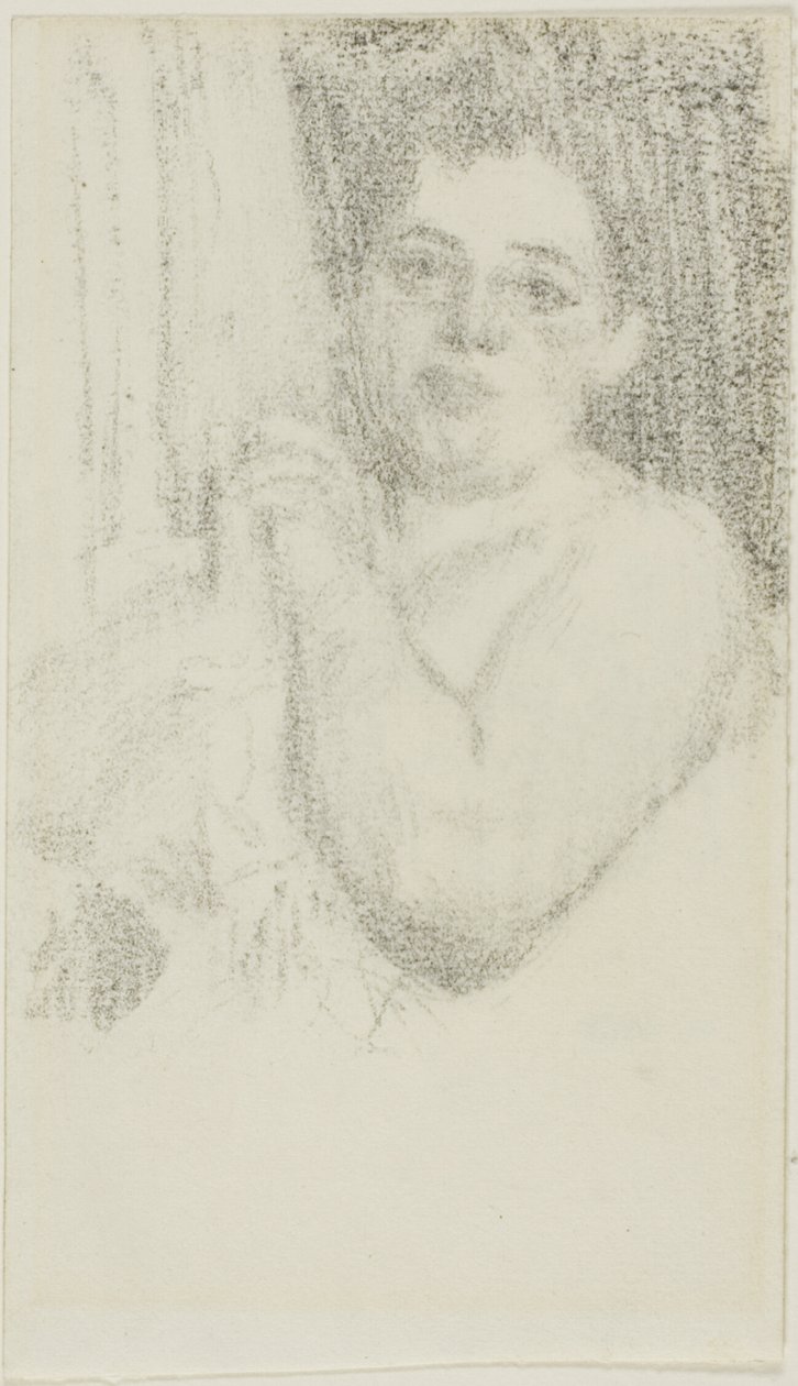 Žena se sepjatýma rukama od Anders Zorn