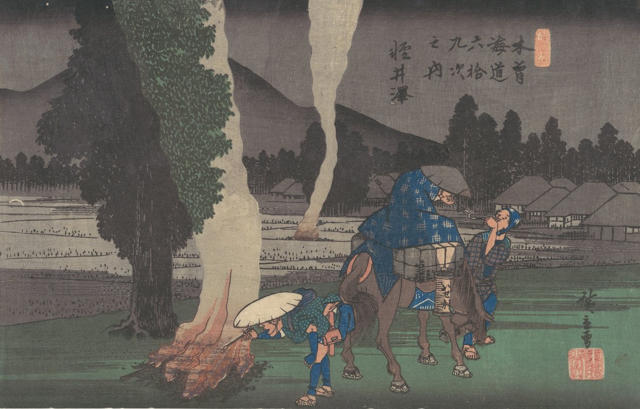Karuizawa, co? 1835 od Ando Hiroshige