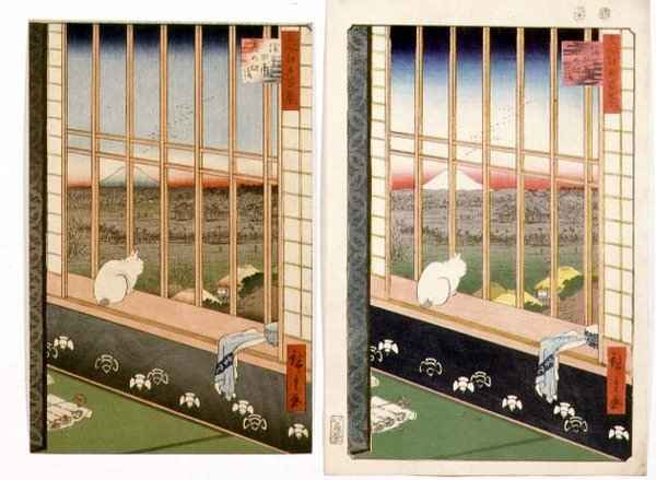 Asakusa Rice Fields během Festivalu kohouta ze série 