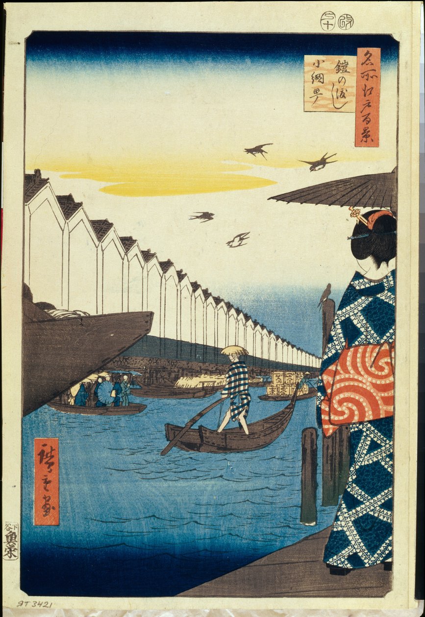 Závěsný od Ando or Utagawa Hiroshige