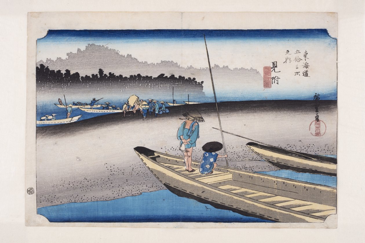 Nalezeno: Tenry? Rie r ゔ ee w (najít, deset ry? od Ando or Utagawa Hiroshige