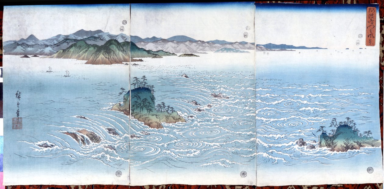 Když na to přijde, je to bublina, SD. Pouze P Hayashi ts od tsw (Utagawa) Hiroshige (1797-1858). od Ando or Utagawa Hiroshige