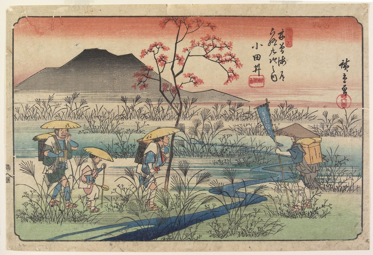 z. 22, Téma, 1835-38 od Ando or Utagawa Hiroshige