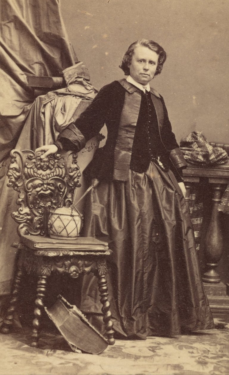 Pink bonheur od Andre Adolphe Eugene Disderi