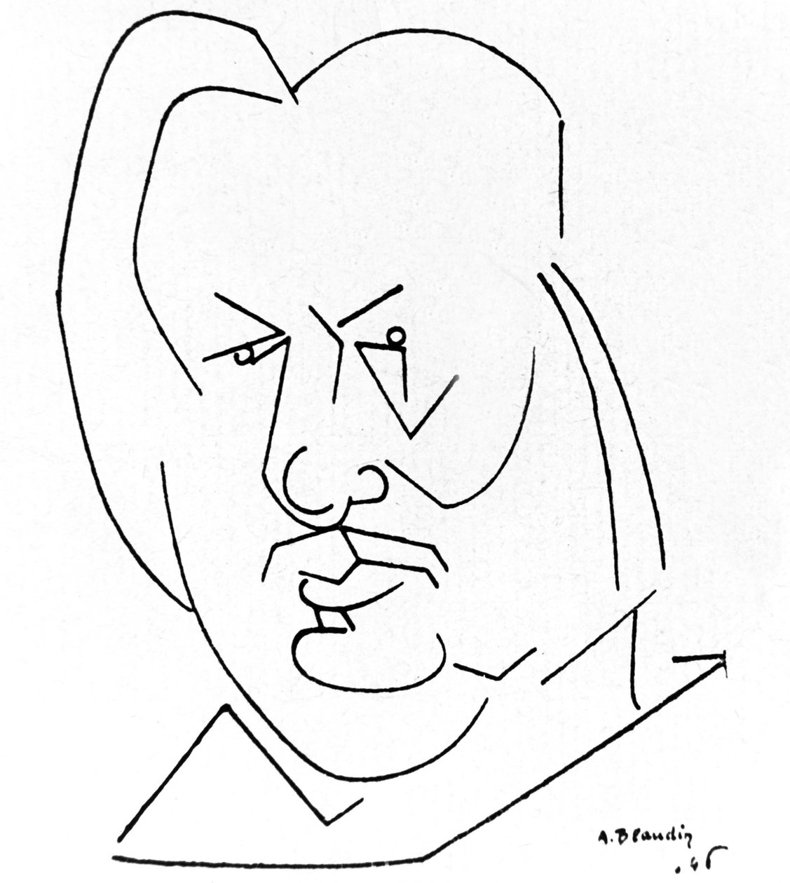 Honoré de Balzac od André Blandin