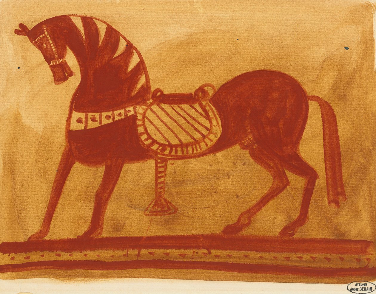 Etruský kůň od Andre Derain